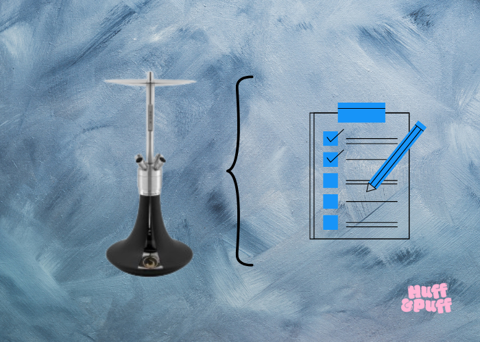 Cómo preparar una cachimba perfecta paso a paso